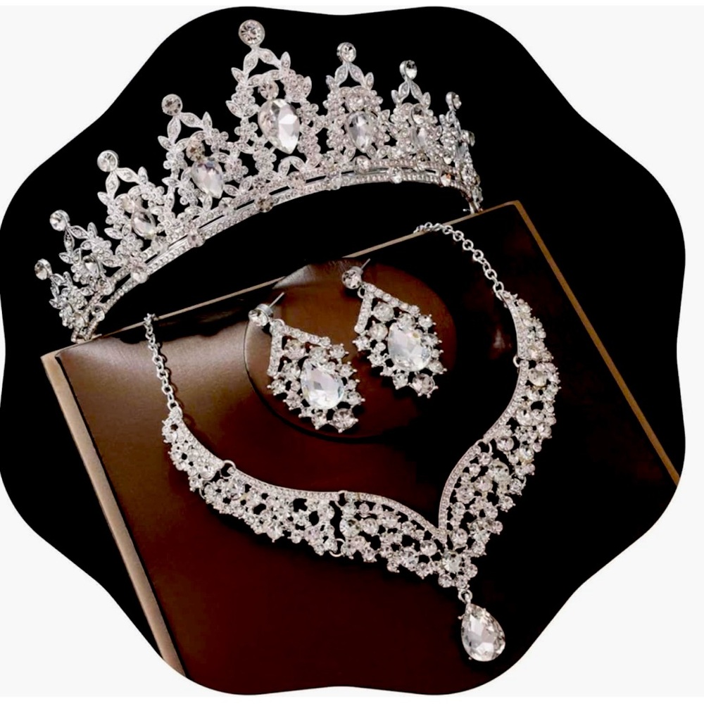 Tiara jewelry 3 piece set